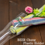 ビアチャン チャンビール クリア プラスチック ホルダー フラワースタンド 花瓶