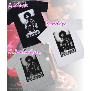 【再入荷】天才ギタリスト★ジミ・ヘンドリックスTシャツ