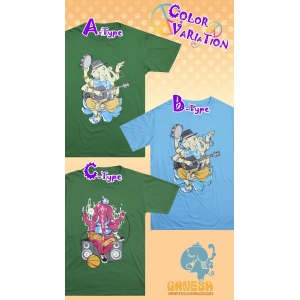 ミュージシャン&ラッパー★ガネーシャプリントTシャツ