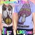 マッシュルーム（きのこ）プリントTシャツ【3タイプMLサイズあり】