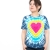 タイダイ tシャツ ハート レインボー EDM ファッション ネオンカラー BOHO コーデ パリピ ファッション フェス ファッション アジアン エスニック