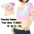 タイダイ tシャツ 半袖 レインボー パステル グラデーション メンズ レディース タイダイ柄 半袖Tシャツ トップス エスニック ヒッピー フェス ダンス 衣装 ユニフォーム