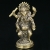 ガネーシャ置物 真鍮 ブラス製 ミニサイズ エスニック アジアン 幸運 お守り インド 神様 小さい 持ち運び