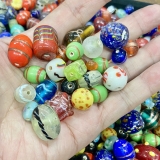 インド・ハンドメイド・ガラスビーズ