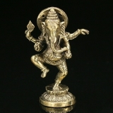 ガネーシャ 置物 真鍮 アジアン雑貨 エスニック雑貨 アジアン エスニック お守り インド 神様 ぞう ゾウ