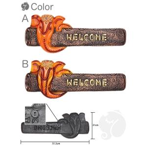 ガネーシャ・壁掛けウエルカムボード【2タイプ】 |