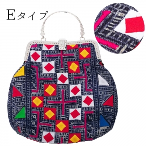 エスニック バッグ がま口バッグ モン族 刺繍 レディース ファッション アジアン かわいい レトロ おしゃれ