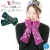 アームカバー アームウォーマー ベロア 刺繍 レディース アジアン ファッション エスニック 手袋 ロング 紫外線対策 防寒対策 